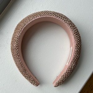 Loeffler Randall Bellamy Headband Peach